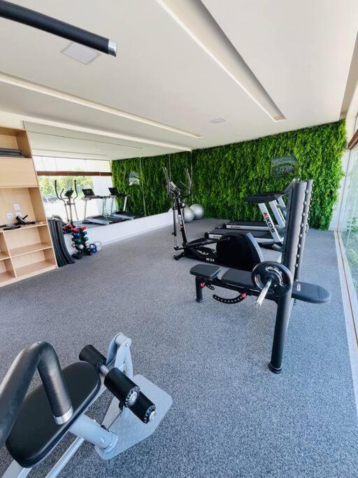 Flat Em Muro Alto Com Piscina, Ar-condicionado E Cozinha Equipada Apartment