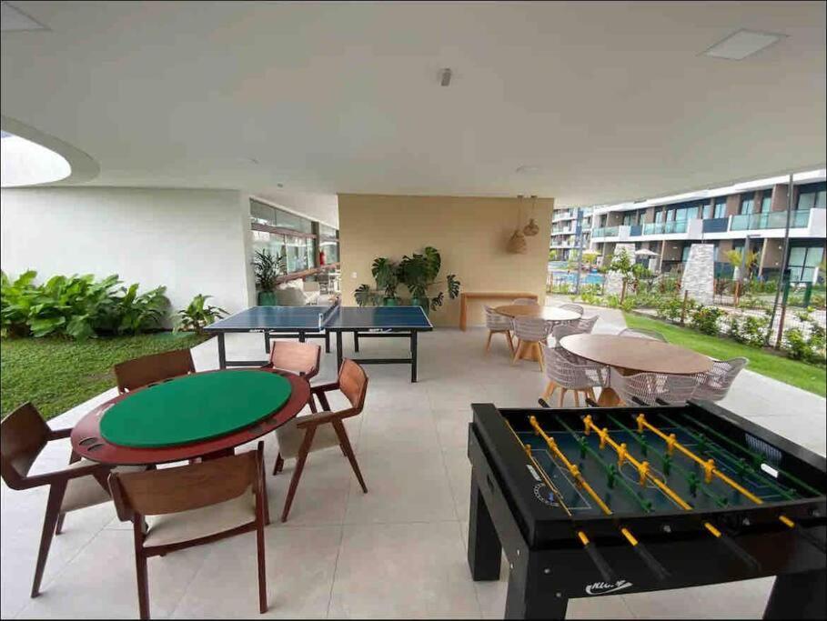 Flat Em Muro Alto Com Piscina, Ar-condicionado E Cozinha Equipada Porto de Galinhas